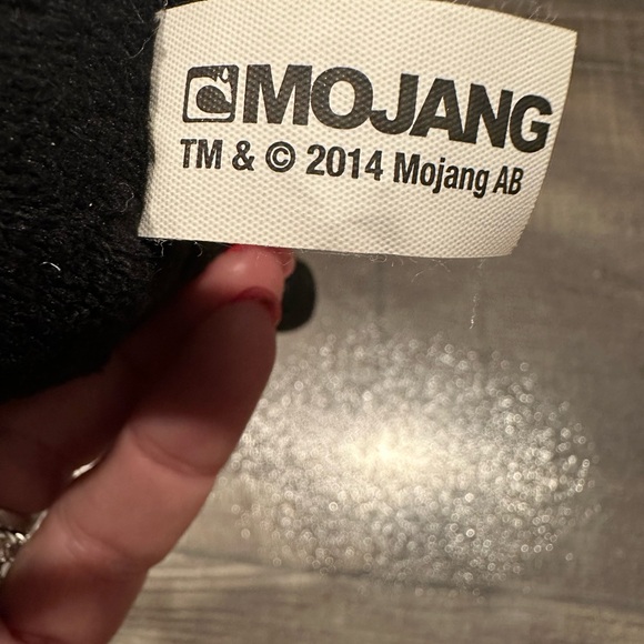 Minecraft Mojang 2014 10" Enderman Stuffed Plush Video Game Black Slender Dangly - Picture 5 of 5